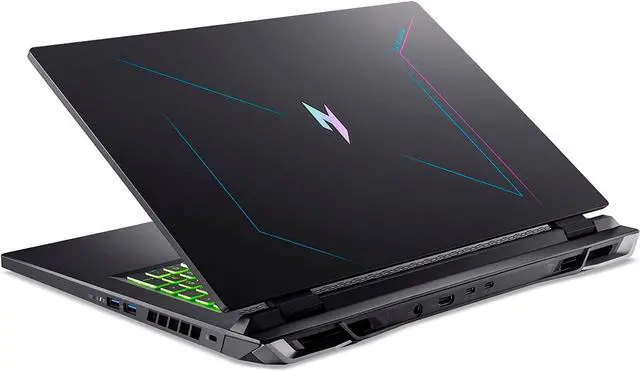 Alt view image 4 of 6 - Acer Nitro 17 Gaming Laptop | AMD Ryzen 7 7735HS Octa-Core CPU | NVIDIA GeForce RTX 4050 Laptop GPU | 17.3" FHD 165Hz IPS Display | 16GB DDR5 | 1TB Gen 4 SSD | Wi-Fi 6E | RGB Backlit KB | AN17-41-R8N5