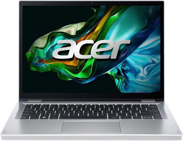 Alt view image 3 of 5 - Acer Aspire 3 Spin 14 Convertible Laptop | 14" 1920 x 1200 IPS Touch Display | Intel Core i3-N305 | Intel UHD Graphics | 8GB LPDDR5 | 128GB SSD | Wi-Fi 6 | Windows 11 Home in S mode | A3SP14-31PT-37NV