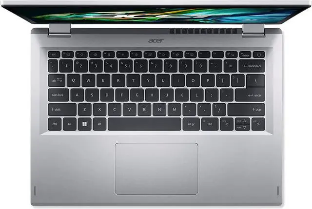 Alt view image 5 of 5 - Acer Aspire 3 Spin 14 Convertible Laptop | 14" 1920 x 1200 IPS Touch Display | Intel Core i3-N305 | Intel UHD Graphics | 8GB LPDDR5 | 128GB SSD | Wi-Fi 6 | Windows 11 Home in S mode | A3SP14-31PT-37NV