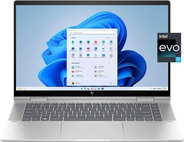 Alt view image 6 of 8 - HP - ENVY 2-in-1 15.6" Full HD Touch-Screen Laptop - Intel Evo Platform - Core i7 - 16GB Memory - 512GB SSD - Natural Silver Notebook PC Tablet