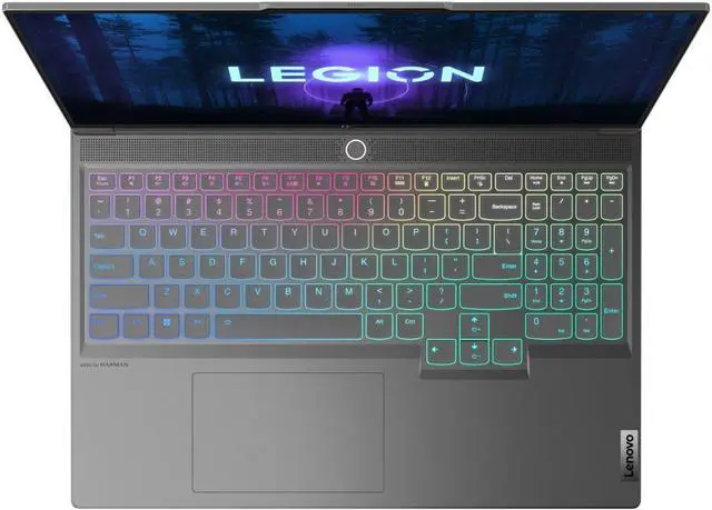 Alt view image 5 of 6 - Lenovo - Legion Slim 7i 16" Gaming Laptop WQXGA- Intel Core i9-13900H with 16GB Memory - NVIDIA GeForce RTX 4070 - 1TB SSD - Storm Grey 82Y30004US Notebook PC