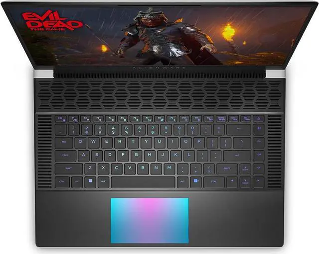 Alt view image 4 of 6 - Alienware X16 R1 Gaming Laptop - 16-inch QHD+ 240Hz Display, Core i9-13900HK, 32GB LPDDR5 RAM, 1TB SSD, NVIDIA GeForce RTX 4080 12GB GDDR6, Windows 11 Home, 1 Year Premium Support - Lunar Silver
