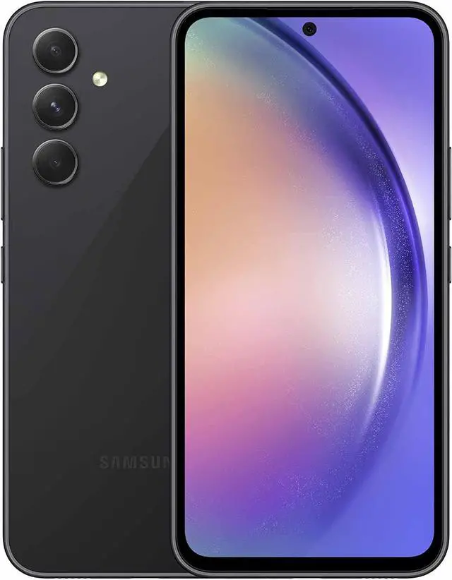 Alt view image 4 of 5 - SAMSUNG Galaxy A54 5G A Series Cell Phone, Factory Unlocked Android Smartphone, 128GB w/ 6.4 Fluid Display Screen, Hi Res Camera, Long Battery Life, Refined Design, US Version, 2023, Awesome Black