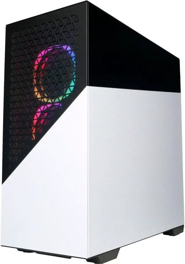 Alt view image 2 of 4 - CyberPowerPC - Gamer Master Gaming Desktop - AMD Ryzen 5 7600 - 16GB Memory - NVIDIA GeForce RTX 3060 - 500GB SSD - White
PC Computer GMA4800BSTV11