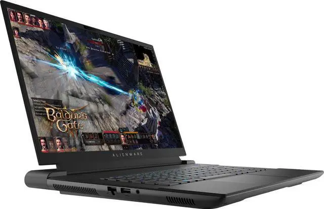 Alt view image 5 of 6 - Dell Alienware m16 QHD+ 165Hz Gaming Laptop - Intel Core i7 - 16GB Memory - NVIDIA GeForce RTX 4070 - 1TB SSD -Windows 11 Pro - Dark Metallic Moon
 AWM16-7602BLK-PUS