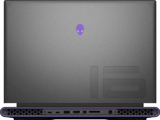 Alt view image 2 of 6 - Dell Alienware m16 QHD+ 165Hz Gaming Laptop - Intel Core i7 - 16GB Memory - NVIDIA GeForce RTX 4070 - 1TB SSD -Windows 11 Pro - Dark Metallic Moon
 AWM16-7602BLK-PUS