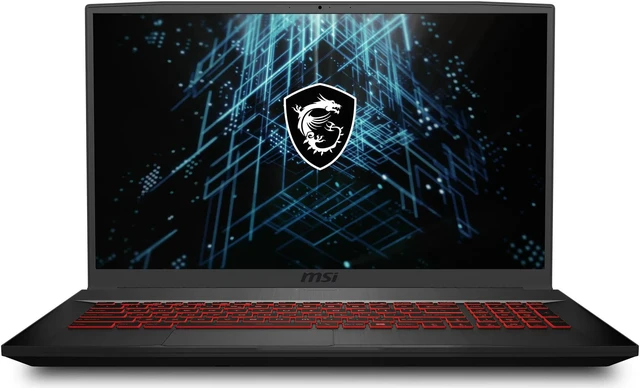 Main image of MSI Katana GF76 17.3" FHD Gaming Laptop, i7-11800H 2.3GHz, NVIDIA GeForce RTX 3050Ti 4GB, 16GB RAM, 512GB SSD, Win 10 Home, Black, 11UD-001US