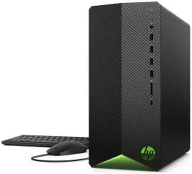 Main image of HP Pavilion - AMD Ryzen 5 5600G (6 Core) 3.9GHz - 8GB RAM DDR4 SDRAM - 512GB SSD - Radeon RX 5500 Graphics - Windows 11 home -Shadow Black - Gaming Desktop Computer TG01-2030