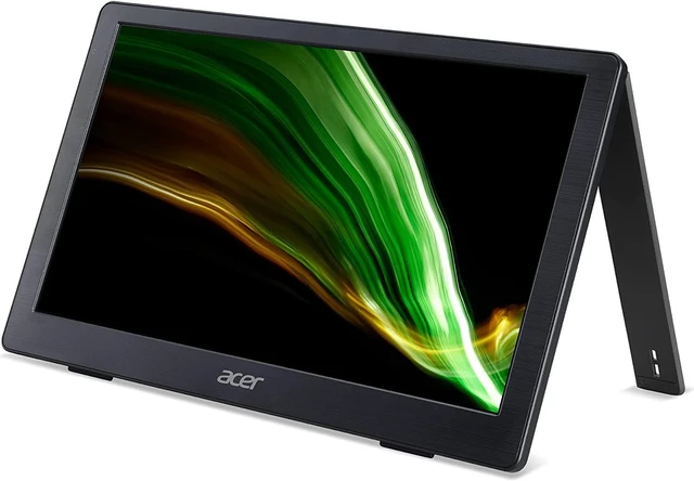 Alt view image 2 of 5 - Acer PM141Q biux 13.3" Full HD (1920 x 1080) IPS Portable Monitor | Ultra Slim Portable Design | 1 x USB 3.1 Type-C Port & 1 x Mini HDMI (USB Type-C and Mini HDMI Cable Included)