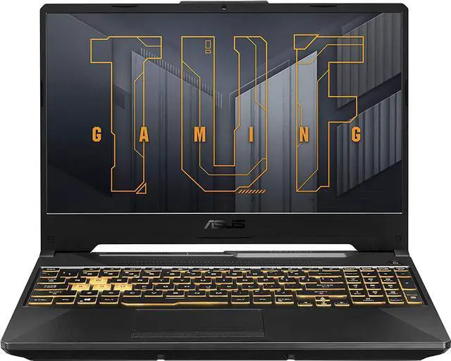 Main image of ASUS TUF Gaming F15 Gaming Laptop, 15.6 144Hz FHD IPS-Type Display, Intel Core i5-11400H Processor, GeForce RTX 3050 Ti, 16GB DDR4 RAM, 512GB PCIe SSD, Wi-Fi 6, Windows 11 Home, FX506HEB-RS53