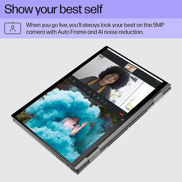 Alt view image 4 of 4 - HP ENVY x360 15 inch Laptop, FHD Touch Display, Intel Evo powered by 13th Gen Intel Core i7-1355U, 8 GB RAM, 512 GB SSD, Intel Iris Xe Graphics, Windows 11 Home, 15-ew1010nr (2023)
