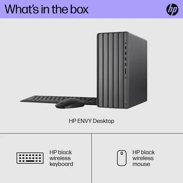 Alt view image 3 of 15 - HP Envy Desktop PC, 13th Generation Intel Core i7-13700, 32 GB RAM, 1 TB SSD, Intel UHD Graphics 770, Windows 11 Home, TE01-4020 (2023)