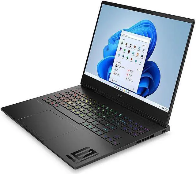 Alt view image 2 of 2 - HP - OMEN 16" 240Hz Gaming Laptop WQXGA Intel Core i7-13700HX With 16GB Memory - NVIDIA GeForce RTX 4070 8GB GDDR6 512GB SSD - Shadow Black OM16-U0020NR Notebook PC