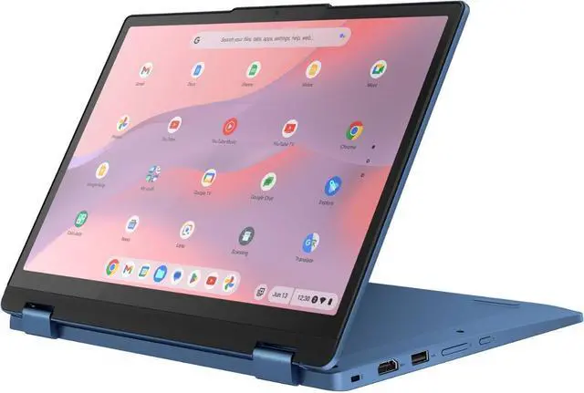 Alt view image 6 of 7 - Lenovo - Flex 3i 12.2" WUXGA Touch-Screen Chromebook Laptop - Intel N100 with 4GB Memory - 64GB eMMC - Abyss Blue