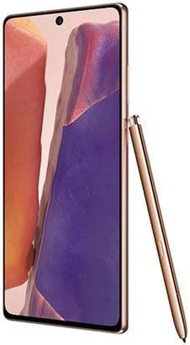 Alt view image 3 of 6 - Samsung Galaxy Note 20 5G Factory Unlocked Android Cell Phone | US Version | 128GB of Storage | Mobile Gaming Smartphone | Long-Lasting Battery | Mystic Bronze