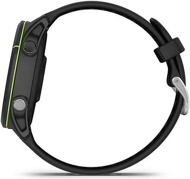 Alt view image 6 of 6 - Garmin - Forerunner 255 Music GPS Smartwatch 46 mm Fiber-reinforced polymer - Black 010-02641-20