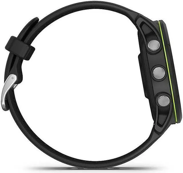 Alt view image 5 of 6 - Garmin - Forerunner 255 Music GPS Smartwatch 46 mm Fiber-reinforced polymer - Black 010-02641-20