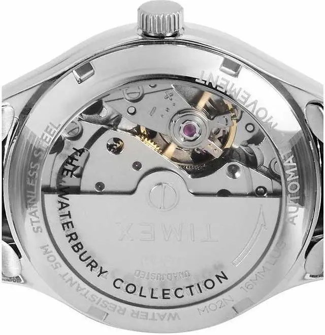 Alt view image 4 of 5 - Timex Waterbury Traditional Stainless Steel Ladies Automatic Watch TW2U53300VQ
