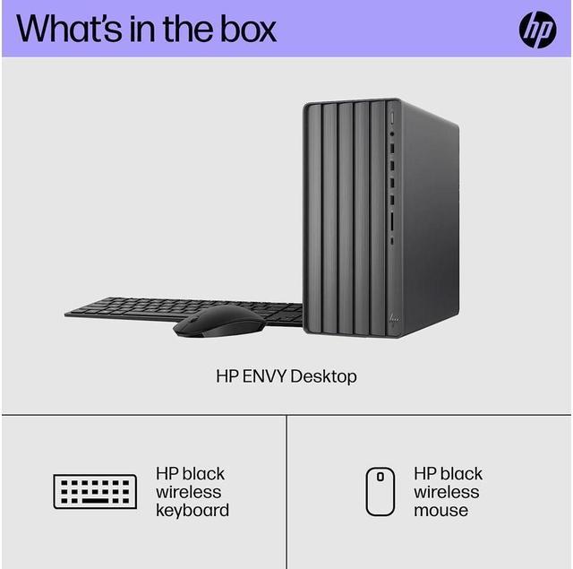 HP Envy Desktop PC, 13th Generation Intel Core i7-13700, 32 GB RAM