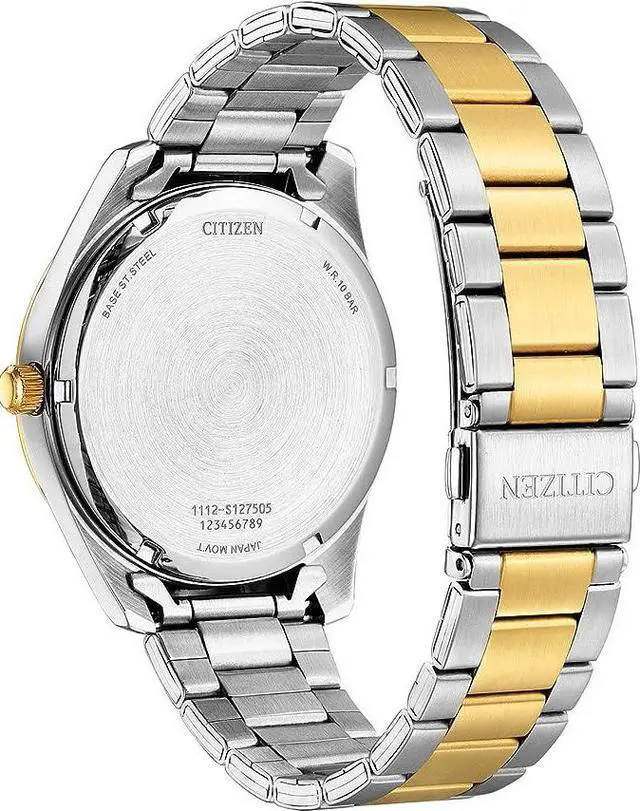 Alt view image 3 of 4 - Citizen Men's Quartz Dress Watch with Stainless Steel Strap
 BI1036-57L
