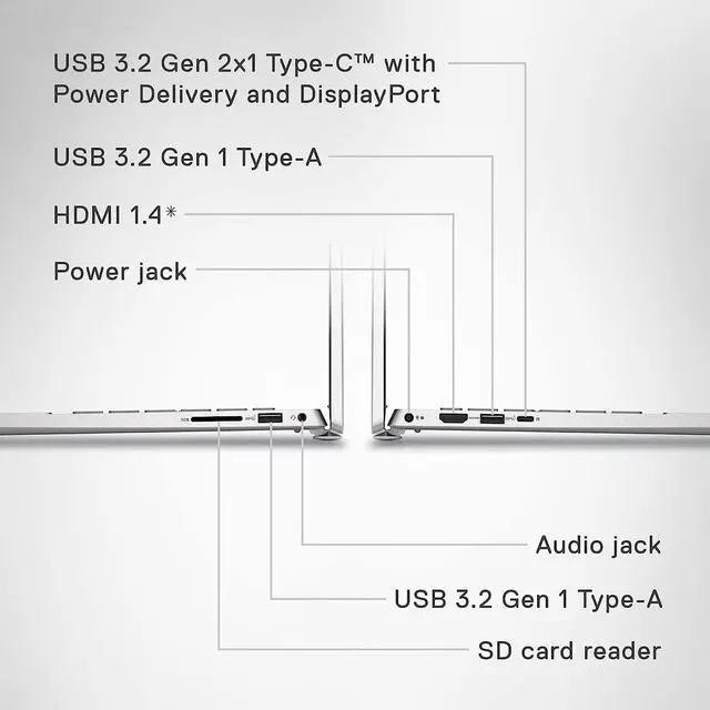 Alt view image 4 of 6 - Dell Inspiron 16 5620 Laptop- 16.0-inch 16:10 FHD+ (1920 x 1200) Display, Intel Core i7-1255U, 16GB Memory, 512GB SSD, NVIDIA GeForce MX570, Intel Wi-Fi 6E, Windows 11 Home - Platinum Silver