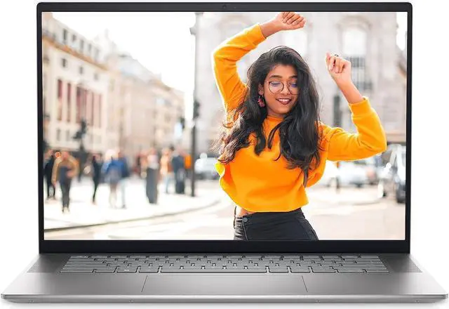 Alt view image 3 of 6 - Dell Inspiron 16 5620 Laptop- 16.0-inch 16:10 FHD+ (1920 x 1200) Display, Intel Core i7-1255U, 16GB Memory, 512GB SSD, NVIDIA GeForce MX570, Intel Wi-Fi 6E, Windows 11 Home - Platinum Silver