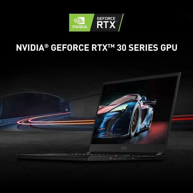 Alt view image 4 of 7 - MSI Stealth GS66 Gaming Laptop: Intel Core i9-12900H, GeForce RTX 3070 Ti, 15.6" 360Hz Display, 32GB DDR5, 1TB NVMe SSD, Thunderbolt 4, Cooler Boost Trinity+, Win 11 Home: Core Black 12UGS-025