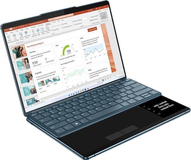 Lenovo Yoga Book 9i 2-in-1 13.3 2.8K Dual Screen OLED Touch Laptop Intel  Core i7-1355U with 16GB Memory 512GB SSD Tidal Teal 82YQ0007US - Best Buy