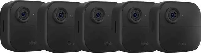 Main image of Blink - Outdoor  5-Camera Wireless 1080p Security System with Up to Two-year Battery Life - Black