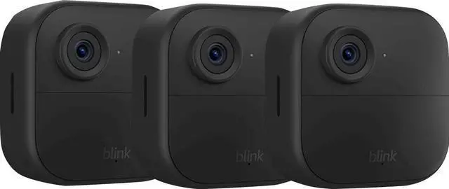 Main image of Blink - Outdoor 3-Camera Wireless 1080p Security System with Up to Two-year Battery Life - Black