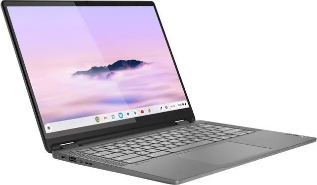 Alt view image 3 of 4 - Lenovo - IdeaPad Flex 5i Chromebook Plus Laptop 14" - 2K Touch - Intel i3-1315U with 8GB Memory - Intel UHD Graphics - 128GB SSD - Storm Grey
 83EK0000UX
