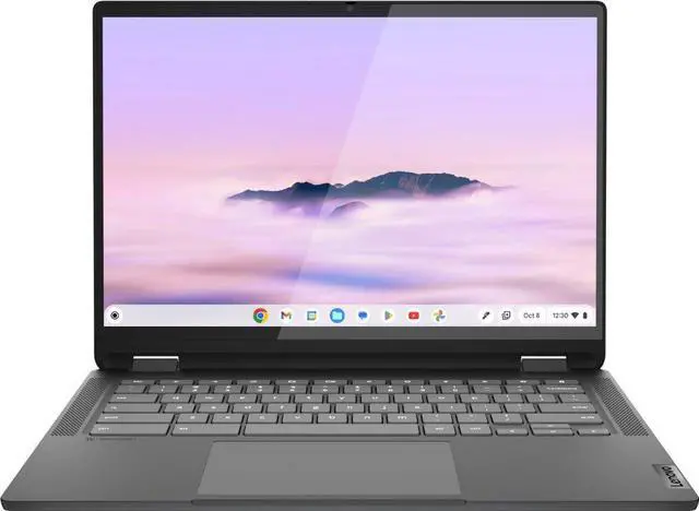 Alt view image 4 of 4 - Lenovo - IdeaPad Flex 5i Chromebook Plus Laptop 14" - 2K Touch - Intel i3-1315U with 8GB Memory - Intel UHD Graphics - 128GB SSD - Storm Grey
 83EK0000UX