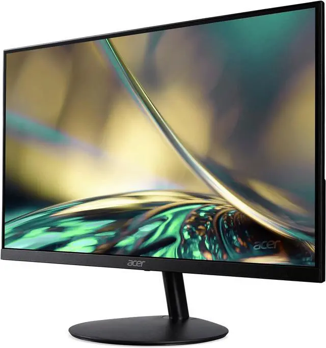 Alt view image 3 of 7 - acer SB242Y Hbi 23.8" Full HD (1920 x 1080) Zero-Frame Gaming Office Monitor | AMD FreeSync Technology | Ultra-Thin Stylish Design | 100Hz | 1ms (VRB) | Low Blue Light | Tilt | HDMI & VGA Ports
