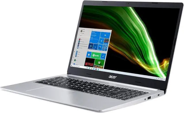 Alt view image 3 of 7 - Acer Aspire 5 A515-45-R1YC Slim Laptop | 15.6" Full HD IPS | AMD Ryzen 5 5500U Hexa-Core Mobile Processor | 8GB DDR4 | 256GB NVMe SSD | WiFi 6 | Backlit KB | Windows 10 Home