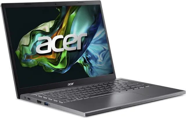 Alt view image 2 of 4 - Acer Aspire 5 14 Slim Laptop | 14'' WUXGA (1920 x 1200) IPS Intel Core i5-1335U NVIDIA GeForce RTX 2050 16GB DDR4 512GB Gen 4 SSD Wi-Fi 6E USB4/Thunderbolt Backlit KB A514-56GM-5932 Gray