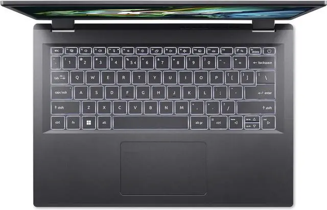 Alt view image 4 of 4 - Acer Aspire 5 14 Slim Laptop | 14'' WUXGA (1920 x 1200) IPS Intel Core i5-1335U NVIDIA GeForce RTX 2050 16GB DDR4 512GB Gen 4 SSD Wi-Fi 6E USB4/Thunderbolt Backlit KB A514-56GM-5932 Gray