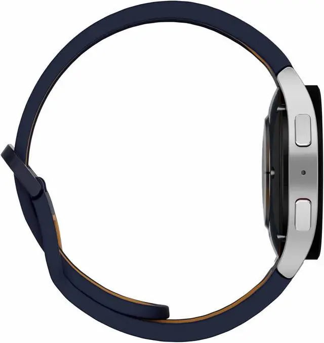 Alt view image 6 of 6 - SAMSUNG Galaxy Watch5 Bespoke Edition 40mm Bluetooth Smartwatch, Body, Health, Fitness, Sleep Tracker, Improved Battery, Sapphire Crystal Glass, US Version, Silver Extreme Sport Band, Navy/Mustard