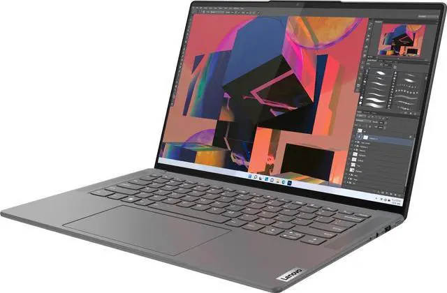 Alt view image 4 of 6 - Lenovo - Slim 7 Pro X 14" 3K Laptop - AMD Ryzen 7 6800HS-CE - NVIDIA GeForce RTX 3050 MAXQ with 16GB Memory - 1TB SSD - Onyx Grey Notebook PC