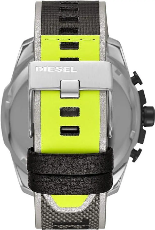 Alt view image 2 of 4 - Diesel Mega Chief Stainless Steel Men's Watch with Analog or Digital Movement