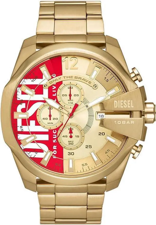 Main image of Diesel Mega Chief Stainless Steel Men's Watch