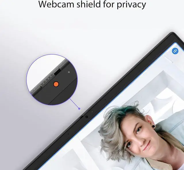 Alt view image 5 of 8 - ASUS Chromebook CM14 Laptop, 14" HD Anti-Glare Display (1366x768), MediaTek Kompanio 520, 4GB RAM, 64GB eMMC, ChromeOS, Gray, CM1402CM2A-DS44