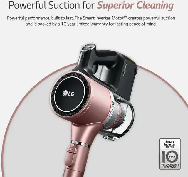 Alt view image 3 of 5 - LG Cord Zero A9 Cordless Stick Vacuum - A912PM