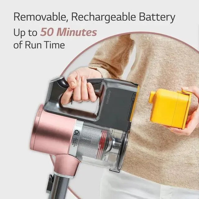 Alt view image 4 of 5 - LG Cord Zero A9 Cordless Stick Vacuum - A912PM