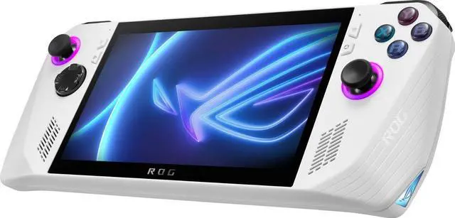 Alt view image 2 of 17 - ASUS - ROG Ally Gaming Handheld Console - Z1 Processor, 512GB, 1080p 120Hz Display, White