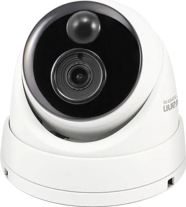 Alt view image 2 of 6 - Swann Add-On NVR Master Series Dome Security Camera with 4K Ultra HD Video, Indoor or Outdoor Design, Dusk to Dawn Color Night Vision Plus True Detect Heat and Motion Detection