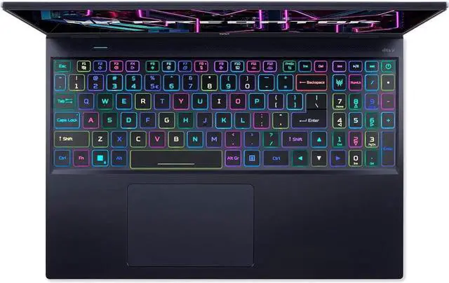 Alt view image 3 of 5 - Acer Predator Helios 16 Gaming Laptop | 13th Gen Intel Core i7-13700HX | NVIDIA GeForce RTX 4060 | 16" 2560 x 1600 165Hz G-SYNC Display | 16GB DDR5 | 1TB Gen 4 SSD | Killer Wi-Fi 6E | PH16-71-74UU