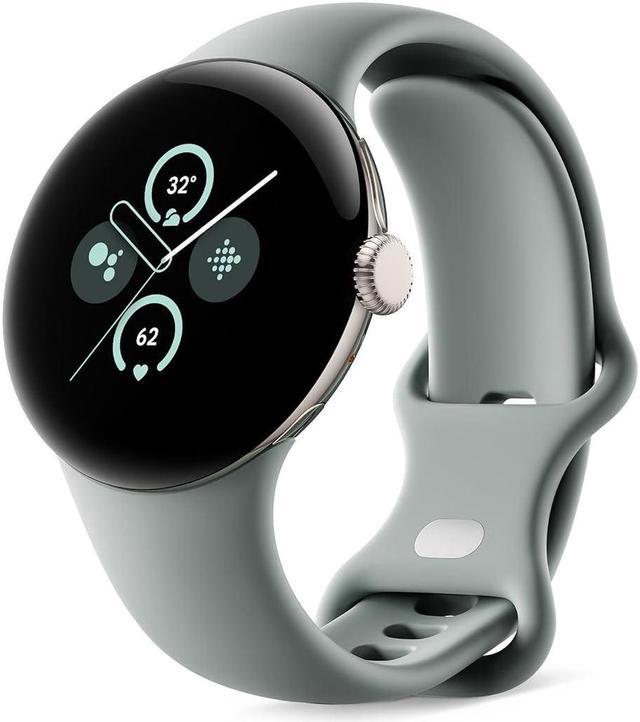 Google Pixel Watch 2 with the Best of Fitbit and Google - Heart Rate  Tracking, Stress Management, Safety Features - Android Smartwatch - Champagne  Gold Aluminum Case - Hazel Active Band - LTE - Newegg.com