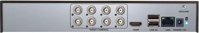Alt view image 3 of 4 - Night Owl - 12 Channel 8 Camera Wired 2K 1TB DVR Security System with 2-way Audio - White