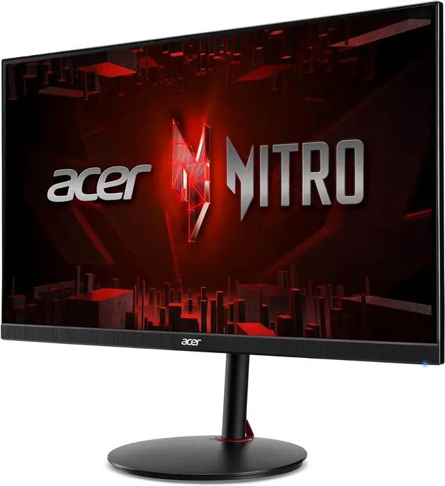 Alt view image 3 of 6 - Acer Nitro 27" WQHD 2560 x 1440 PC Gaming Monitor | AMD FreeSync Premium | Up to 180Hz Refresh | Up to 0.5ms | HDR400 | DCI-P3 95% | 1 x Display Port 1.2 & 2 x HDMI 2.0 | XV272U V3bmiiprx