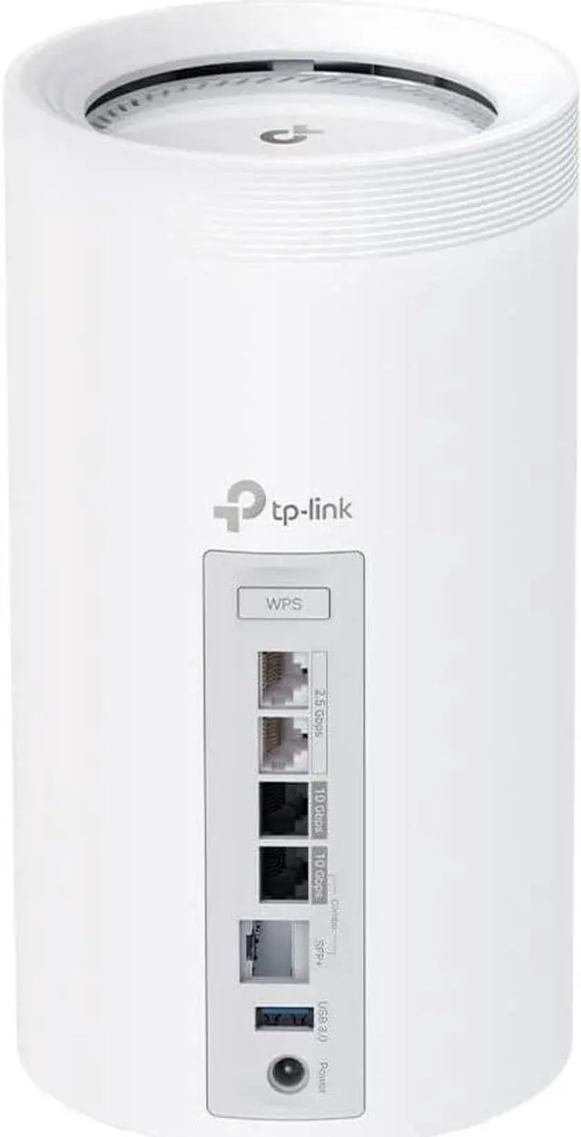 Alt view image 2 of 6 - TP-Link Deco BE33000 Quad-Band WiFi 7 Mesh System (Deco BE95) for Whole Home Coverage up to 7800 Sq.Ft with AI-Driven Smart Antennas, 10G Multi-Gig Ethernet ports, Replaces Router and Extender(2-pack)